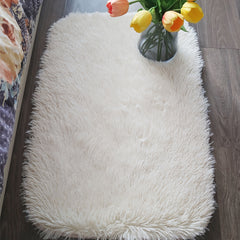 Tie Dye Solid Rug Machine Washable Floor Mat Fluffy Indoor Decorative Carpet