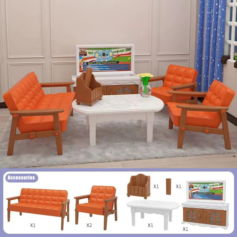 Doll Furniture Dollhouse Accessories Mini Housewarming DIY