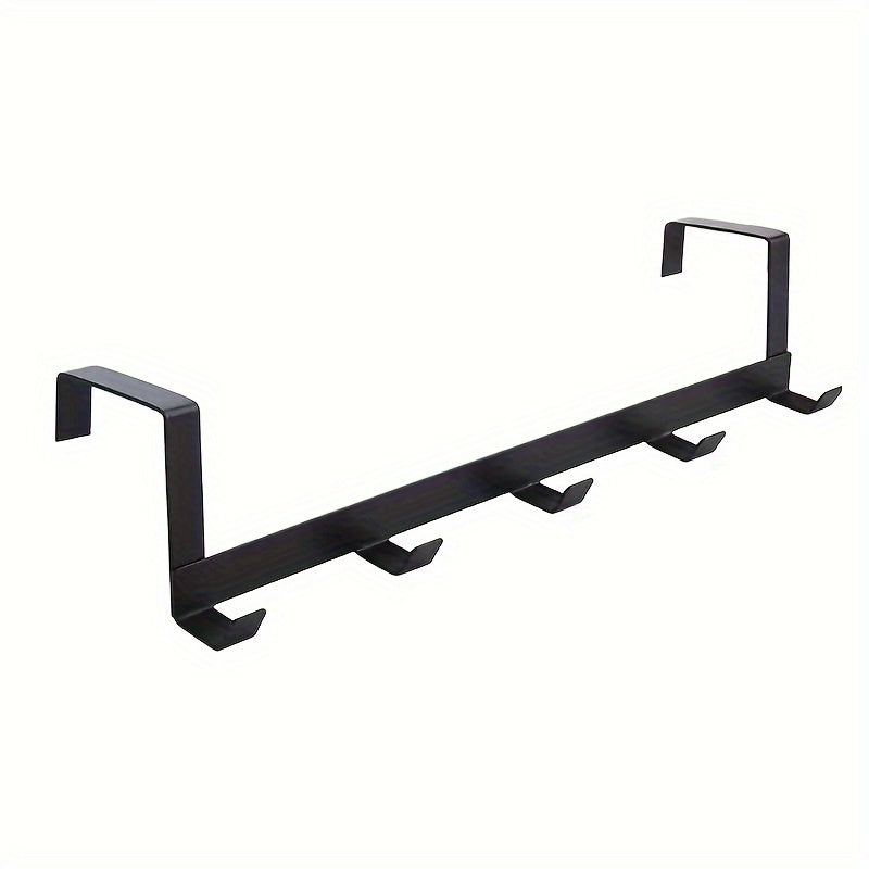 5 Hooks Door Coat Towel Holder for Wardrobe
