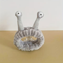 Cartoon Snail Eyes Headband Plush Hair Band Women Girls Elastic Headdress