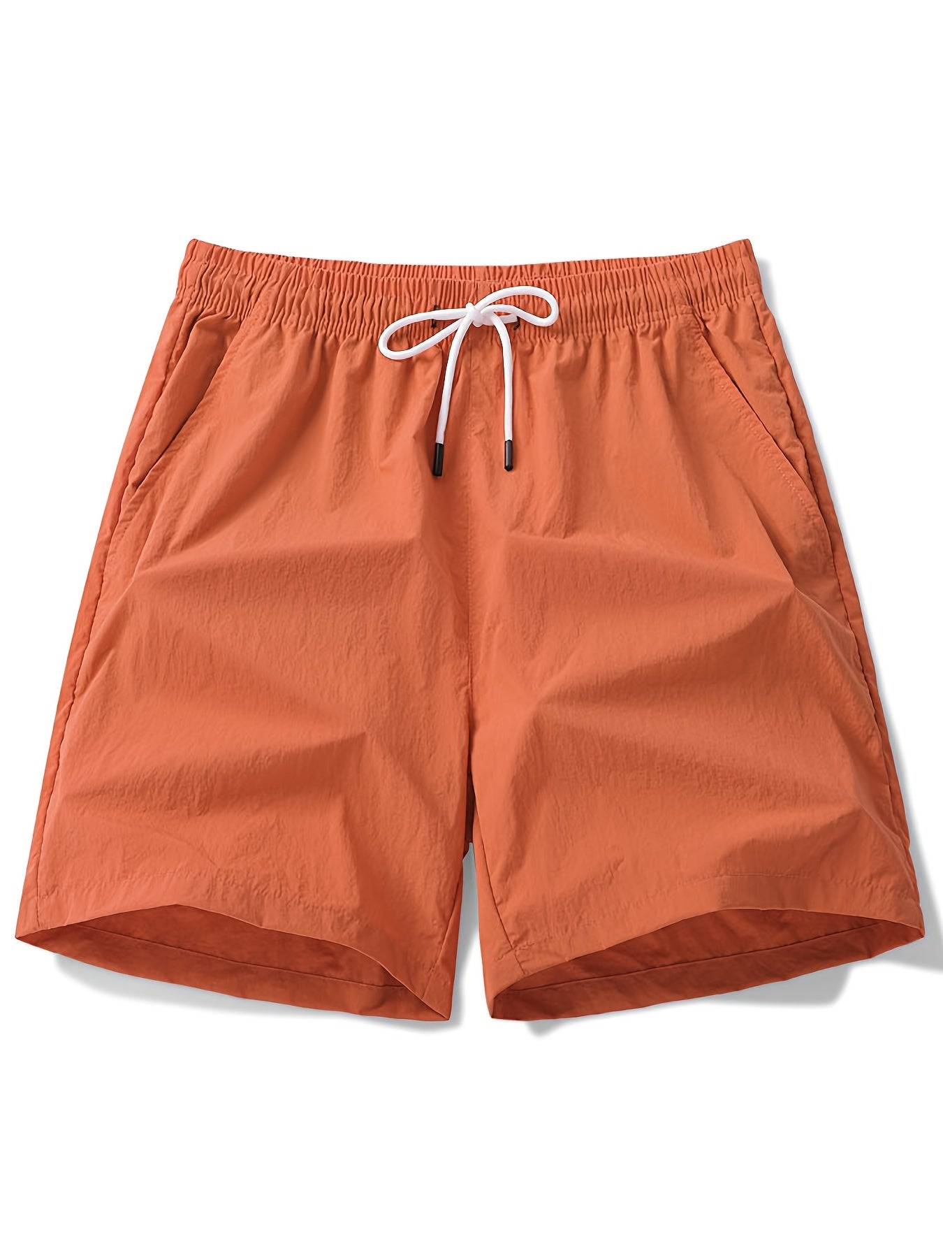Quick Dry Men's Drawstring Shorts for Summer Gym Workout