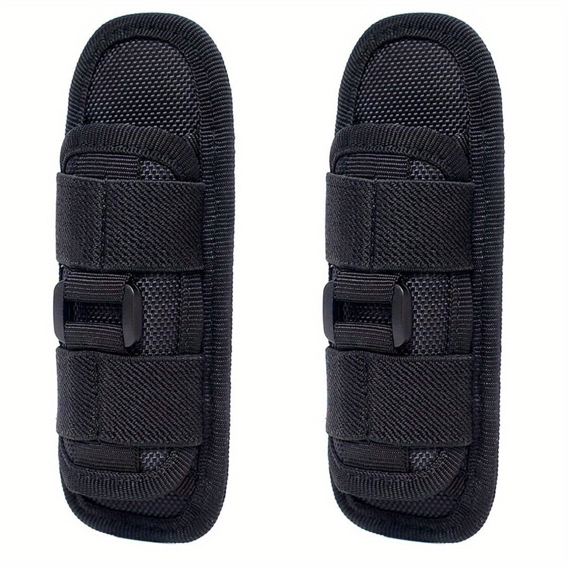 Rotatable Flashlight Pouch Holster with Belt Clip