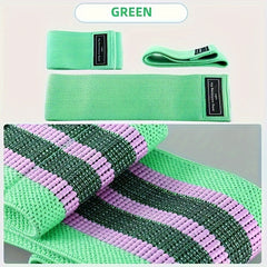 Non Slip Fabric Resistance Bands for Yoga Booty Exercise Set of 3
