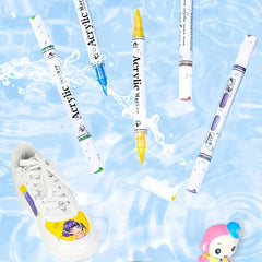 GUANNA 30 60 84 Art Supplies Mark Pen Double Headed Fabric T shirt Mark Pen