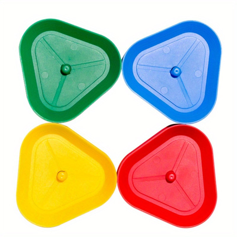 4pcs Triangle Hands Card Holder Set for Comfortable Poker & Board Games