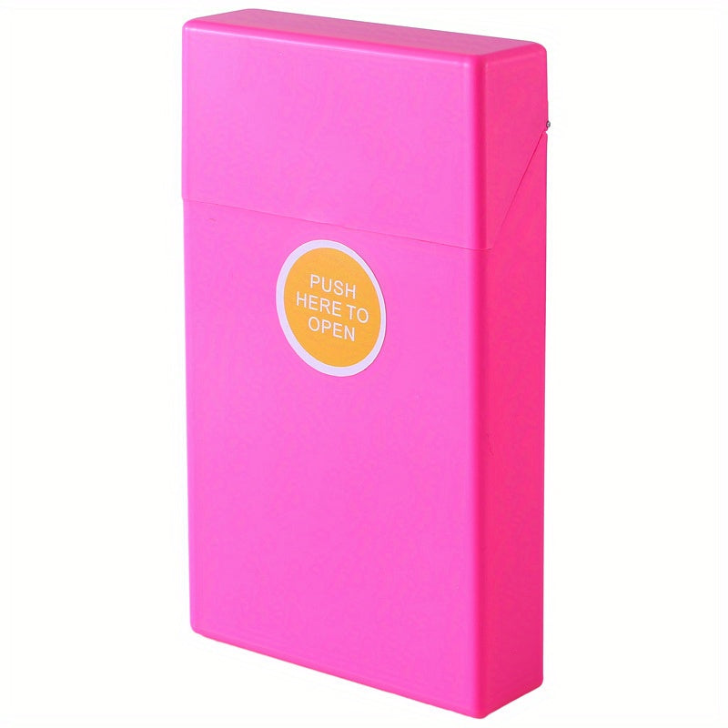 Thin Cigarette Case Plastics Portable Extended Waterproof Cigarette Case For Men