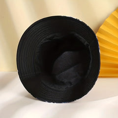 Embroidered Fisherman Hat Double sided Hat