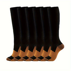 Compression Calf Socks Sports Knee High Women's Stockings