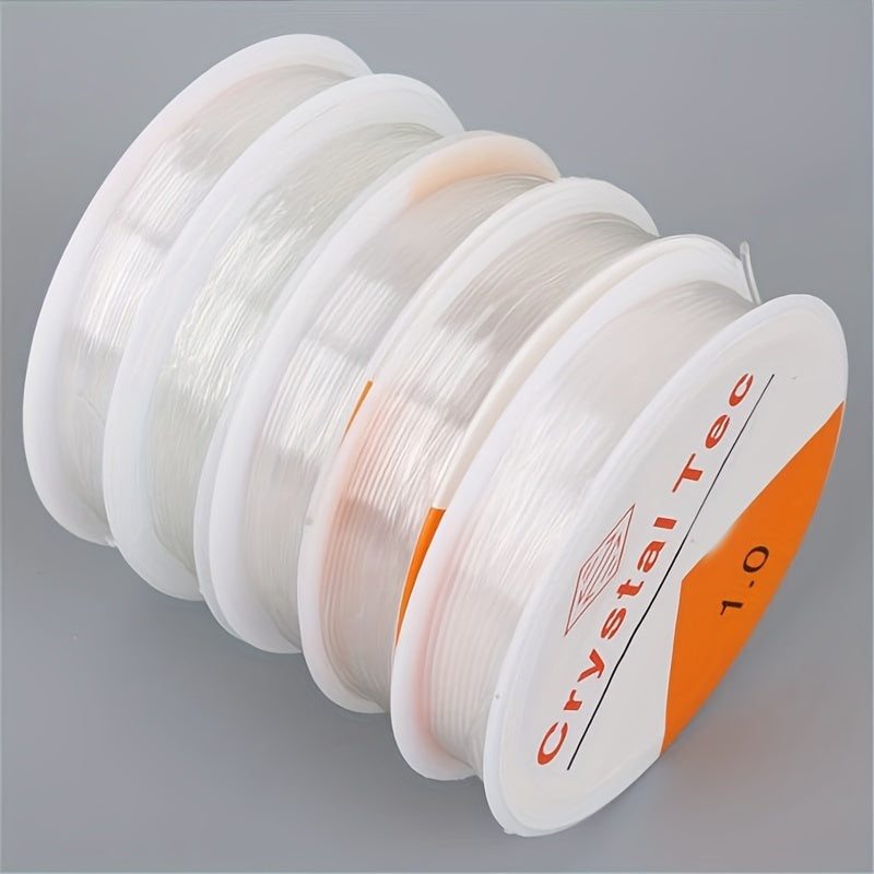 5mm Transparent Crystal Elastic Rope Cord Beads for DIY