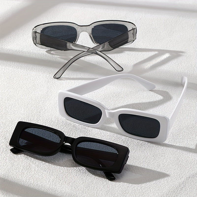 3 Pairs Men's UV Protection Sports Sunglasses For Cycling Fishing