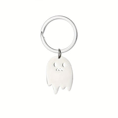 Cartoon Ghost Keychain Charm Purse Bag Backpack Car Key Pendant Halloween