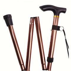 Adjustable Trekking Pole Foldable Walking Stick Cane