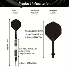 3pcs Soft Dart Set with 30 Tips for Training