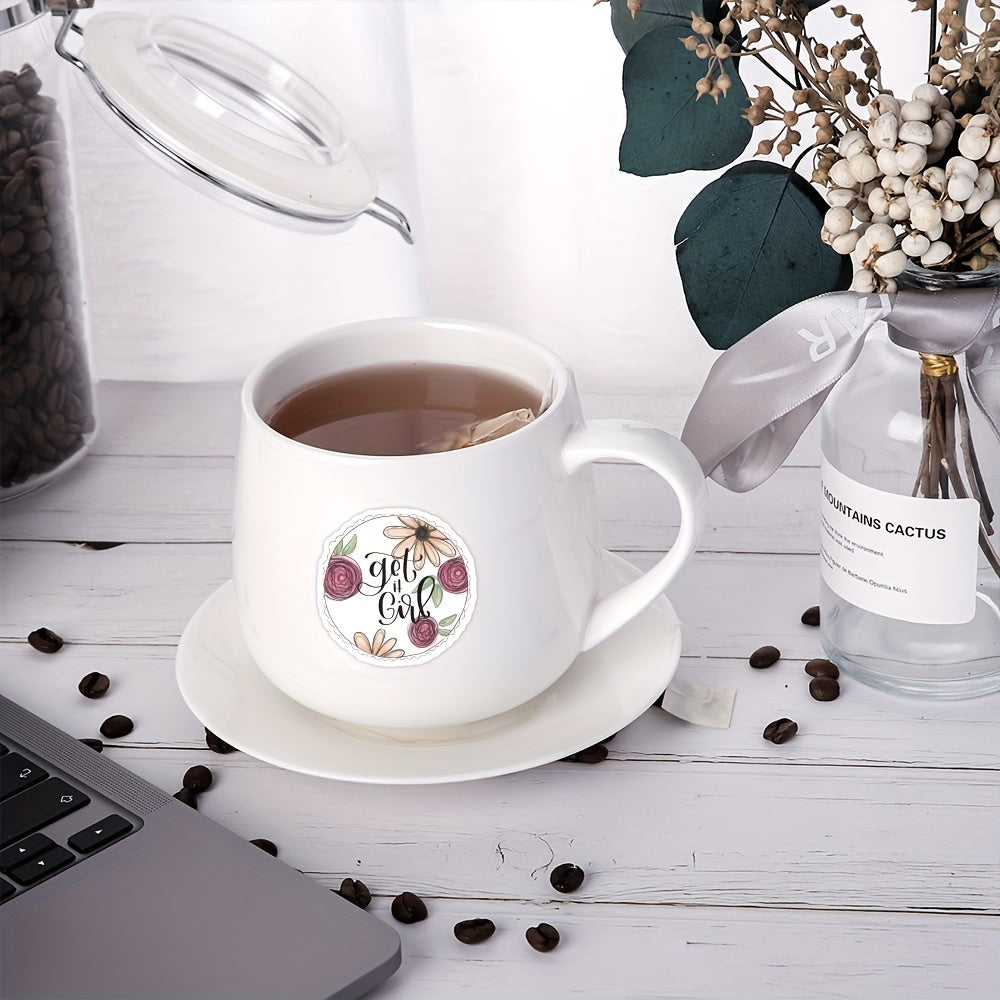 60pcs Wedding Celebration Stickers Waterproof Vinyl Stickers