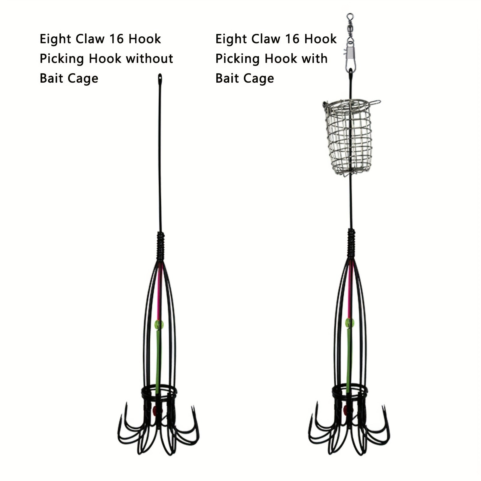 Luminous Fishing Hook High Carbon Steel Sharp Hook