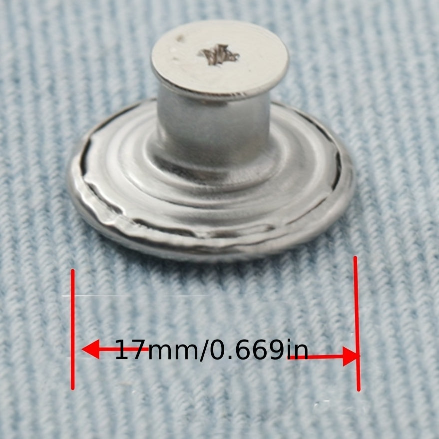 30pcs Letter Retro Buttons Removable Decorative Accessories With Screwdriver