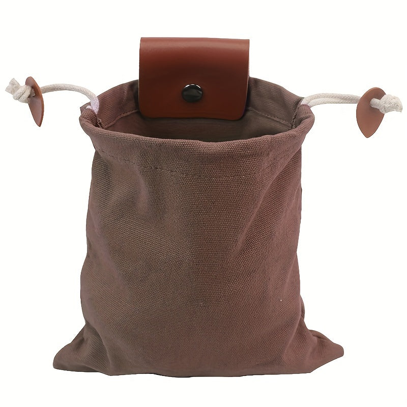 Canvas Foraging Bag for Outdoor Adventures - Ideal for Collecting
