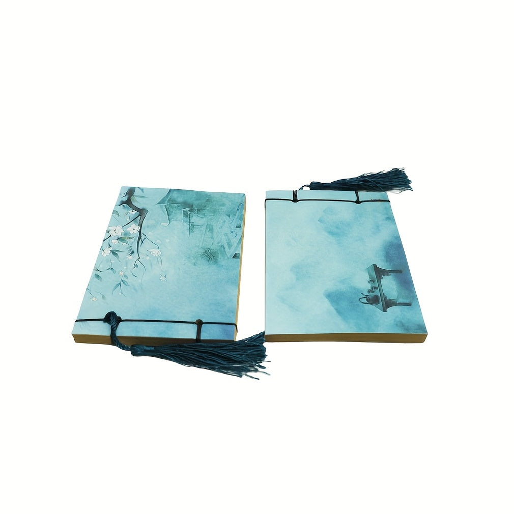 Ancient Famous Painting Thread Bound Notebook