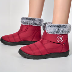 Plush Lined Waterproof Snow Boots