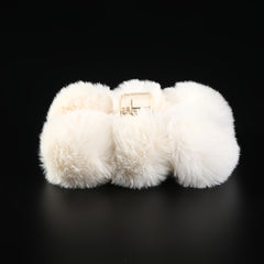 Fluffy Plush Hair Claw Clip Winter Hair Barrettes for Girls Woman