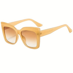 Y2K Cat Eye Sunglasses Mod Jelly Gradient Glasses UV400