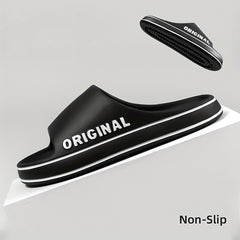 Men's Lightweight Open Toe Slippers for Shower Spring Summer