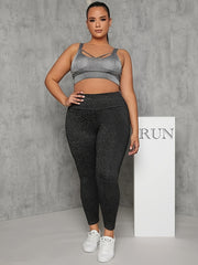  Solid High Waist Yoga Leggings