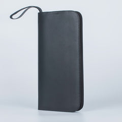 36 Slots Leather Pen Case Coffee Holder Pencil Bag Fits Various Size Gift Pen
