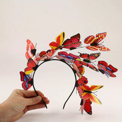 Funny Butterfly Headband Party Headdress Halloween Gift