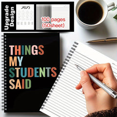 Teacher Spiral Notebook Journal Thank You Gift for Teachers