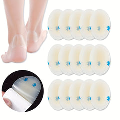 Hydrocolloid Gel Pads for Foot Protection - Anti Abrasive Thin Bubble
