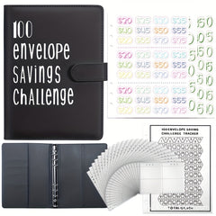 100 Envelope Challenge Loose Leaf Notebook