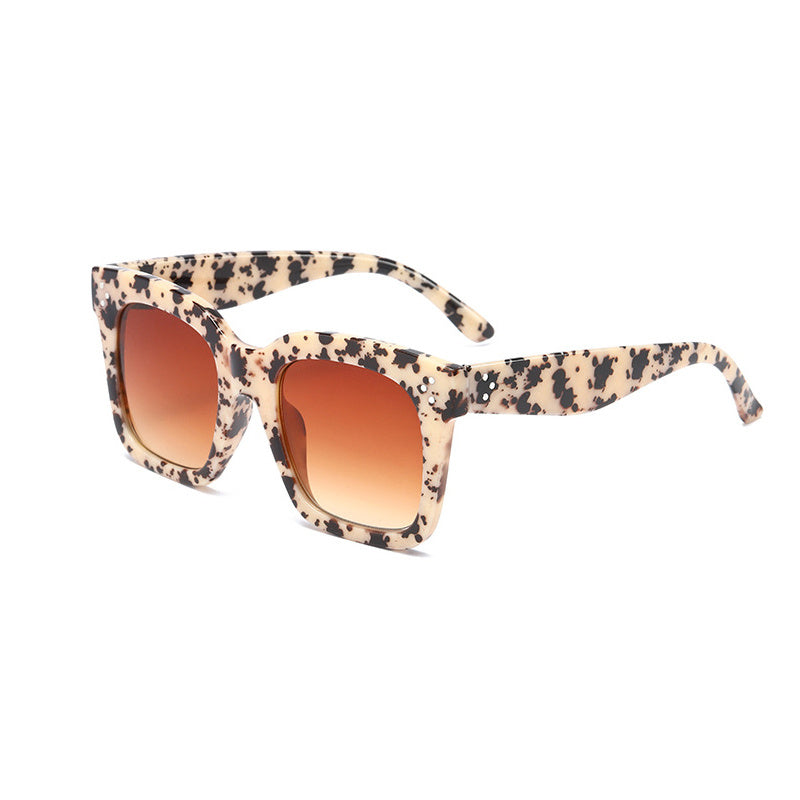 Oversized Square Sunglasses Women UV Blocking Shades