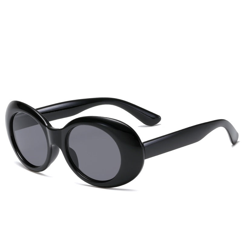 Vintage Oval Cat Eye Sunglasses Polarized UV Protection
