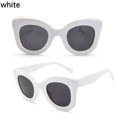 Cat Eye Sunglasses Vintage Minimalist Eyewear UV400