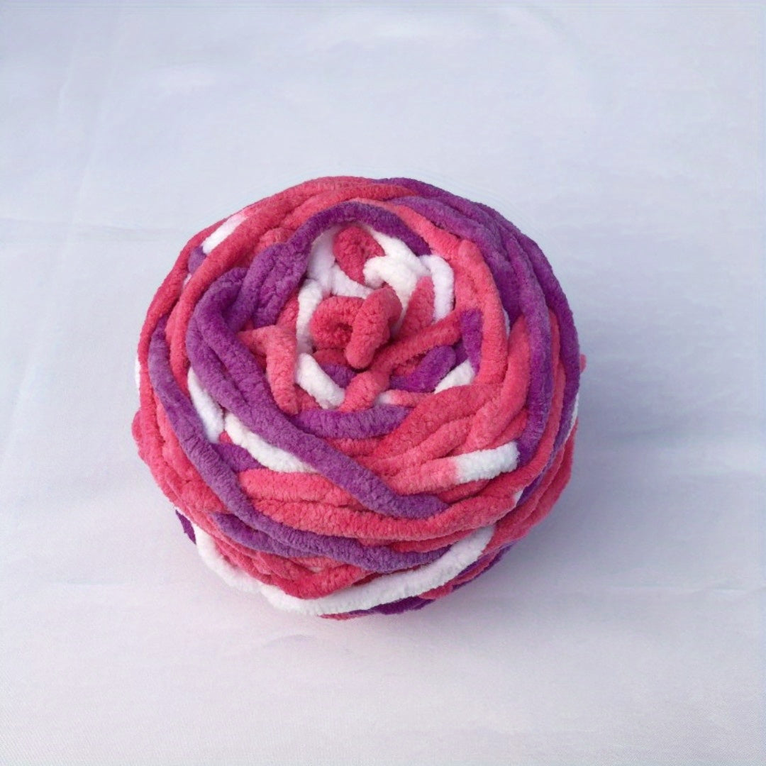 Hand Woven Ice Chunky Yarn Hook Shoe Seat Cushion Diy Woven Scarf
