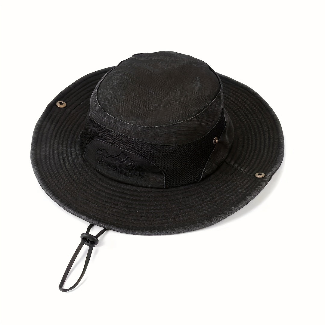 Men's Multicolor Sun Protection Outdoor Hat