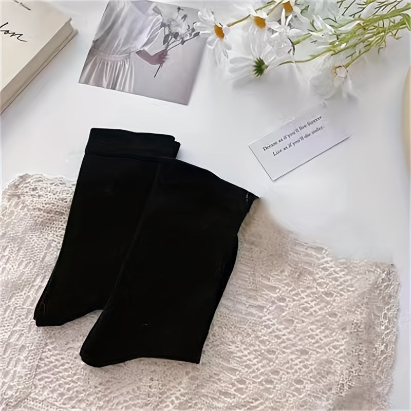 5 Pairs Comfy & Soft Mid Tube Women's Socks