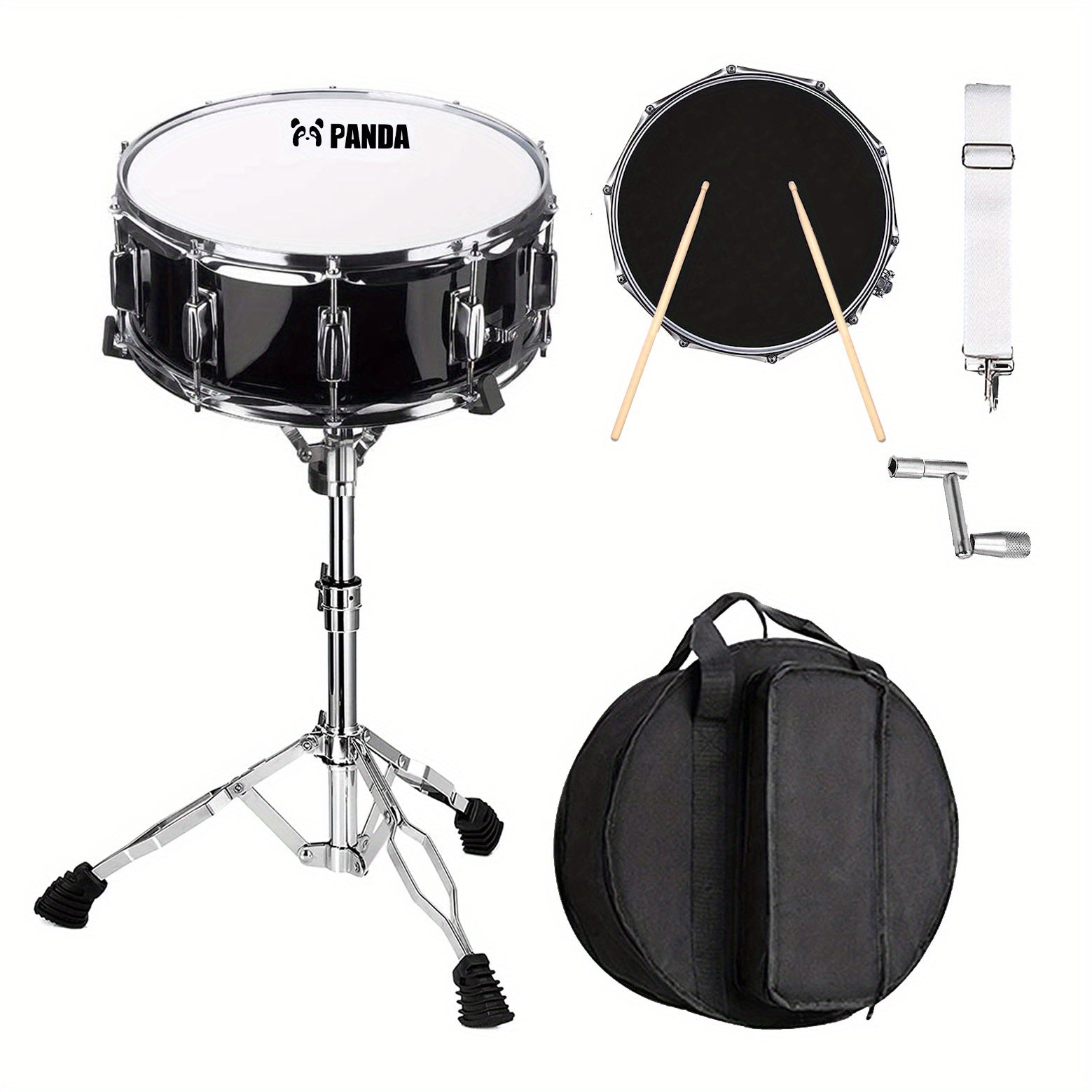 Student Snare Drum Set with Stand and Accessories