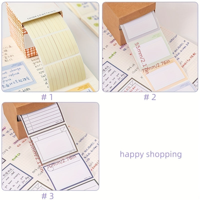 250 Creative Sticky Notes - Large Capacity Marker Stickers