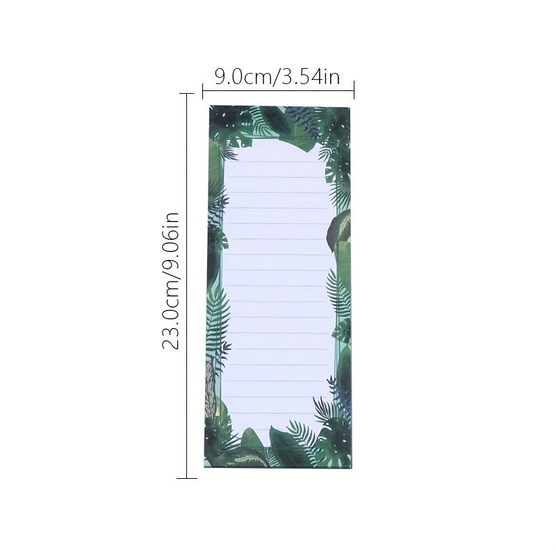 Irregular Pattern Magnetic Notepad 1pc