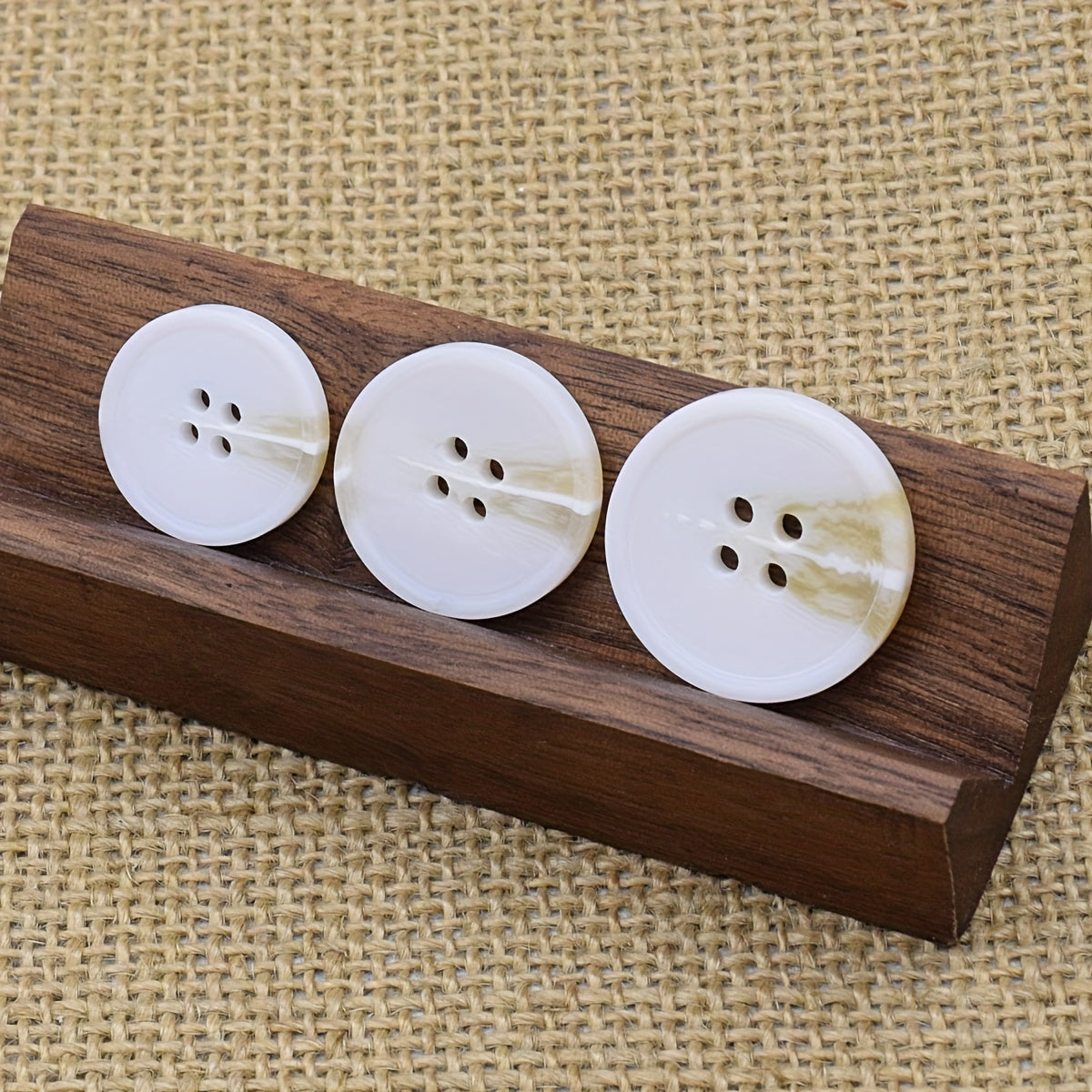 10PCS Resin and Horn Coat Suit Button Set