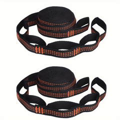 2pcs Heavy Duty Hammock Straps for Camping and Swing Hanging