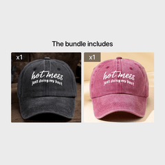 Letter Print Baseball Cap Vintage Peaked Cap