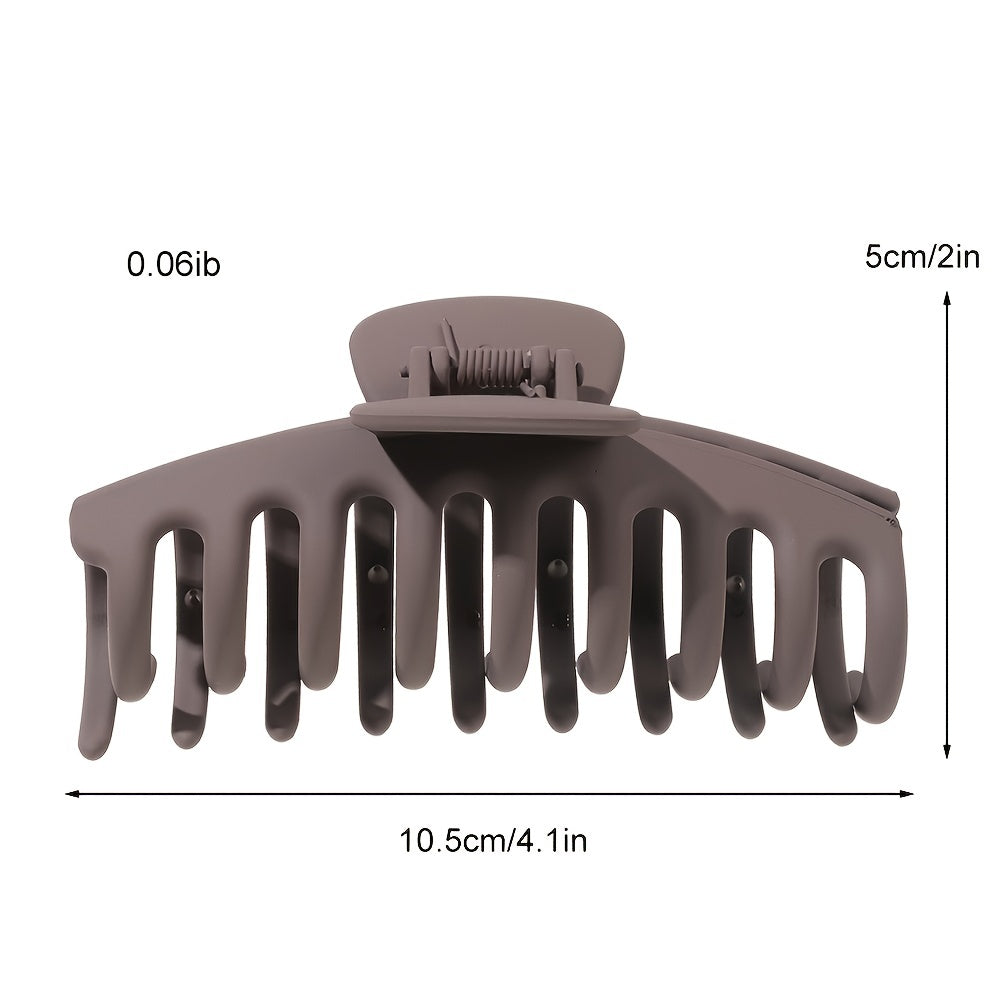 4pcs Hair Claw Clips For Women Large Claw Clip For Thin Thick Curly Hair