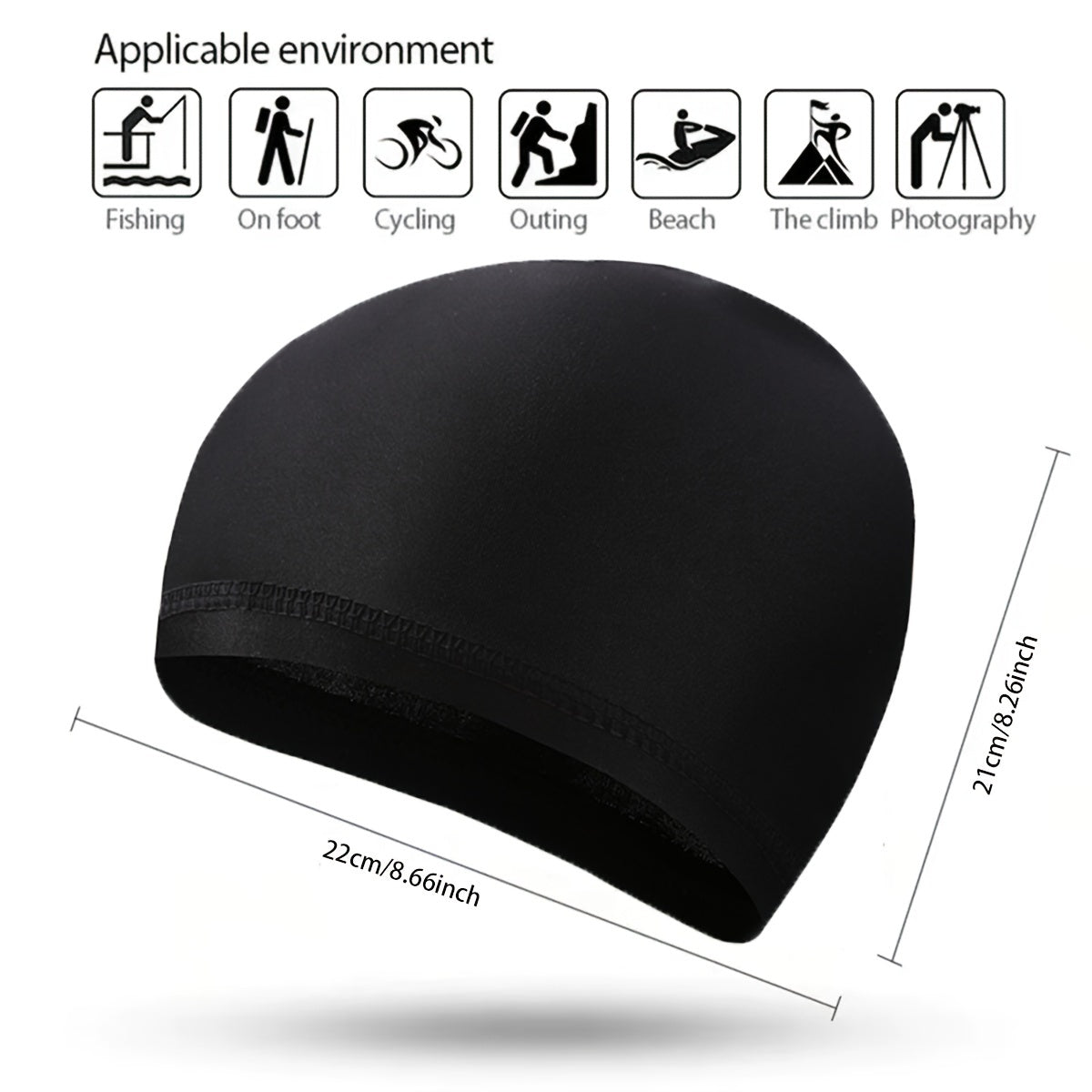 Skull Caps Helmet Liner Thermal Watch Cap Halloween Decorations