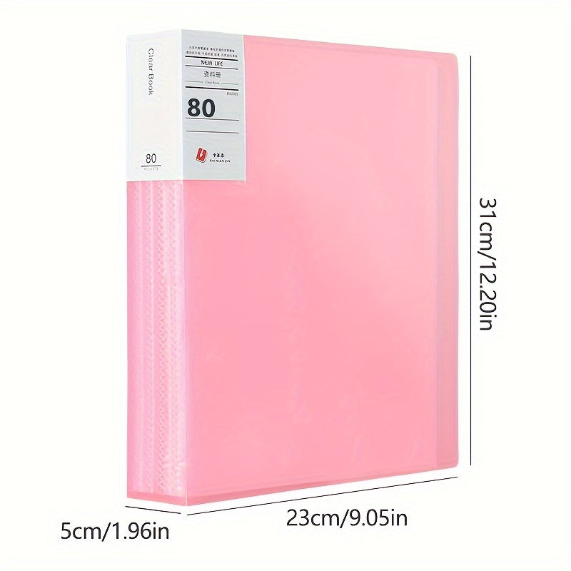 10pcs File Manager Document Organizer Exam Paper Storage Folder