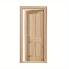 DIY 1:12 Dollhouse Door & Window Kit - Paintable Model Accessories