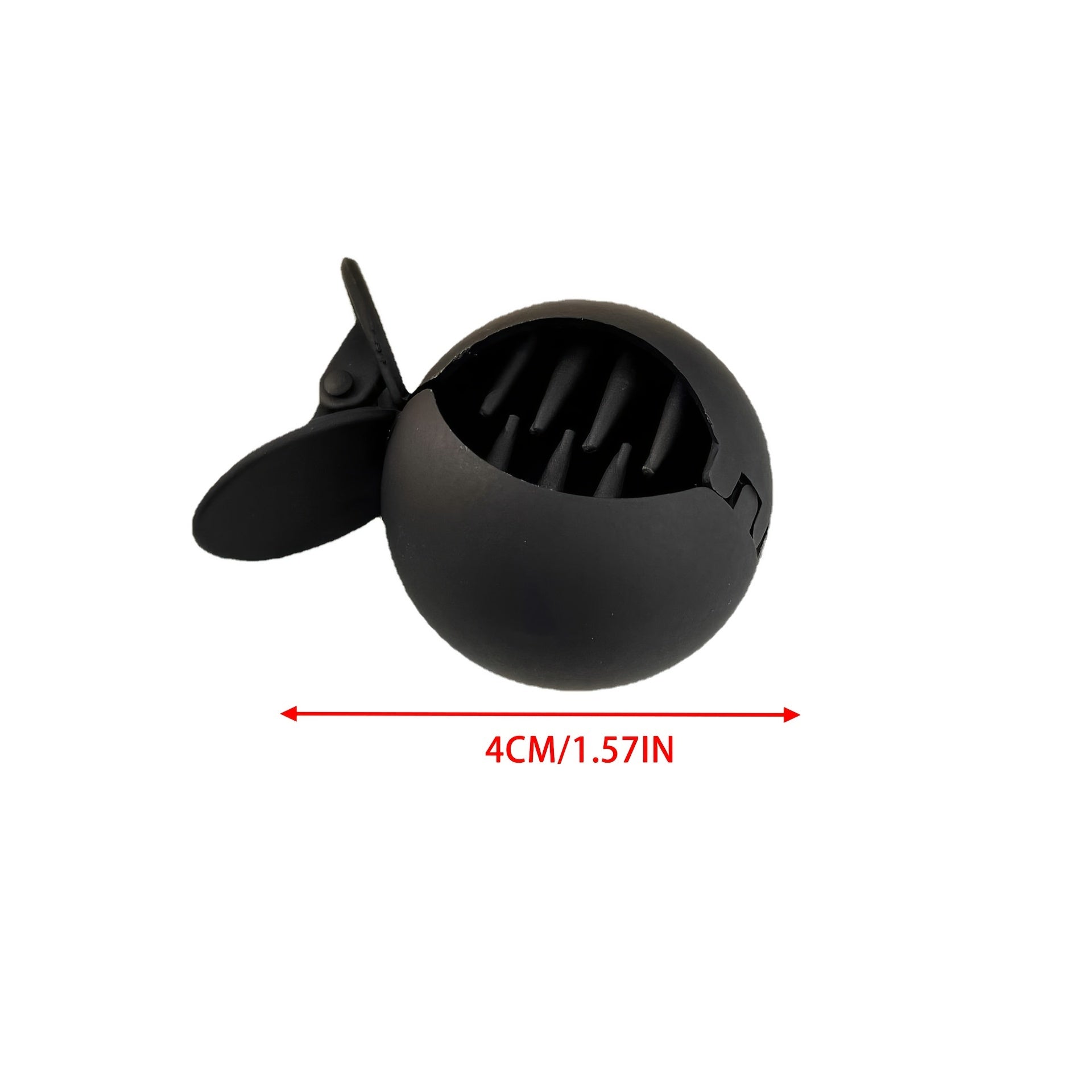 Matte Round Hair Claw Clip Non Slip Strong Hold Grip Hair Jaw Clip