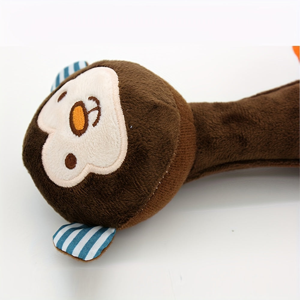 Soft Rattles Baby Toys For Developmental Hand Grip - Plush Newborn Gift
